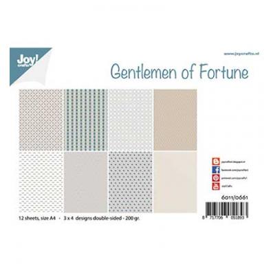 Joy!Crafts Papier Set Designpapier - Gentlemen of Fortune